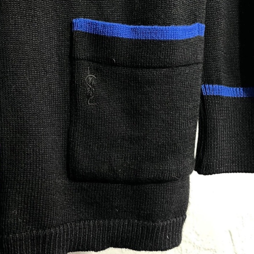Vintage YSL 90s Knit Cardigan